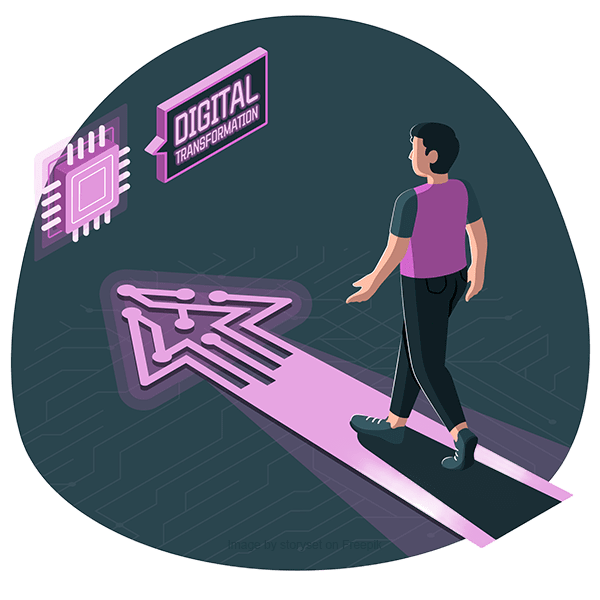 Digital Transformation Artwork