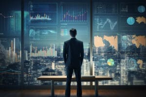 Business Intelligence Technology Charts Graphs Data Analytics