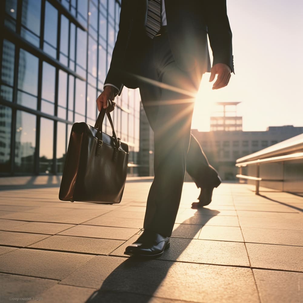 man walking